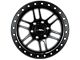 CXA Off Road Wheels CX5 VORTEX Full Matte Black 6-Lug Wheel; 17x9; 0mm Offset (07-13 Silverado 1500)