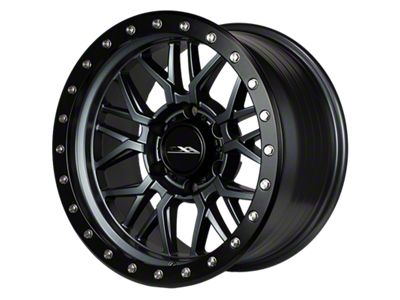 CXA Off Road Wheels TR1 MESH Anthracite with Black Ring 6-Lug Wheel; 17x9; -18mm Offset (07-13 Silverado 1500)