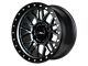 CXA Off Road Wheels TR1 MESH Anthracite with Black Ring 6-Lug Wheel; 17x9; -18mm Offset (07-13 Silverado 1500)