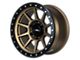 CXA Off Road Wheels TR4 SPRINT Texture Bronze with Black Ring 6-Lug Wheel; 17x9; -18mm Offset (07-13 Silverado 1500)