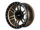 CXA Off Road Wheels TR5 VORTEX Texture Bronze with Black Ring 6-Lug Wheel; 17x9; -18mm Offset (07-13 Silverado 1500)