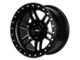 CXA Off Road Wheels CX5 VORTEX Full Matte Black 6-Lug Wheel; 17x9; 0mm Offset (07-14 Tahoe)