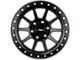 CXA Off Road Wheels TR4 SPRINT Full Matte Black 6-Lug Wheel; 17x9; -18mm Offset (07-14 Tahoe)