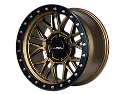 CXA Off Road Wheels TR1 MESH Textured Bronze with Black Ring 6-Lug Wheel; 17x9; -18mm Offset (07-14 Yukon)