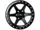CXA Off Road Wheels CX2 SENTRY 6 Full Matte Black 6-Lug Wheel; 17x9; 0mm Offset (14-18 Silverado 1500)