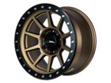 CXA Off Road Wheels TR4 SPRINT Texture Bronze with Black Ring 6-Lug Wheel; 17x9; -18mm Offset (15-20 F-150)