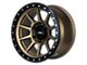 CXA Off Road Wheels TR4 SPRINT Texture Bronze with Black Ring 6-Lug Wheel; 17x9; -18mm Offset (15-20 Yukon)