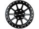 CXA Off Road Wheels TR4 SPRINT Full Matte Black 6-Lug Wheel; 17x9; -18mm Offset (99-06 Silverado 1500)
