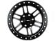 CXA Off Road Wheels TR5 VORTEX Full Matte Black 6-Lug Wheel; 17x9; -18mm Offset (99-06 Silverado 1500)