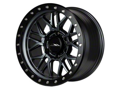 CXA Off Road Wheels TR1 MESH Anthracite with Black Ring 6-Lug Wheel; 17x9; -18mm Offset (23-24 Canyon)