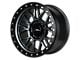 CXA Off Road Wheels TR1 MESH Anthracite with Black Ring 6-Lug Wheel; 17x9; -18mm Offset (23-24 Canyon)