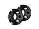 1.50-Inch 5-Lug Wheel Spacers; Black; Set of Two (05-11 Dakota)