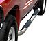 3-Inch Round Side Step Bars; Stainless Steel (05-11 Dakota Quad/Crew Cab)