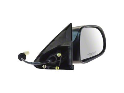 5x7-Inch Powered Mirror; Unpainted; Passenger Side (97-00 Dakota)