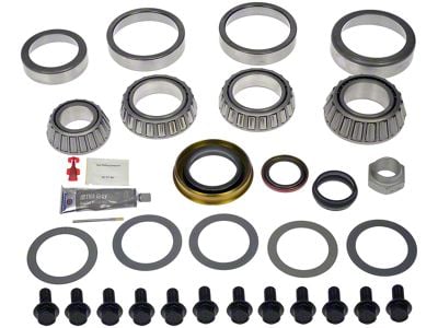 8.25-Inch Rear Premium Ring and Pinion Master Bearing with Installation Kit (87-99 Dakota)