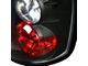 Altezza Tail Lights; Matte Black Housing; Clear Lens (97-04 Dakota)