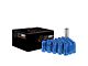 Blue Acorn Spline Lug Nuts; 9/16-18; Set of 24 (05-11 Dakota)