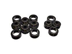 Body Mount Bushings; Black (87-96 2WD Dakota Regular Cab)