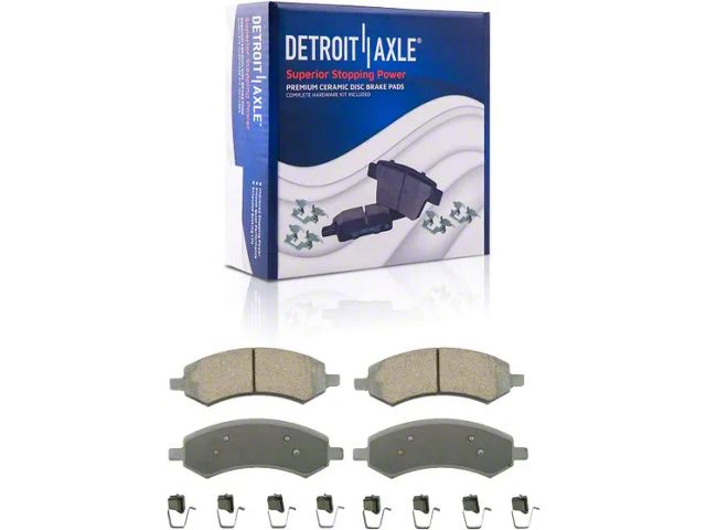 Brake Calipers with Ceramic Brake Pads; Front (05-08 Dakota)