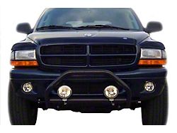 Bugflector II Deluxe Hood Shield; Dark Smoke (97-04 Dakota)