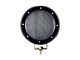 Bull Bar with 5.30-Inch Black Round Flood LED Lights; Textured Black (97-04 Dakota)