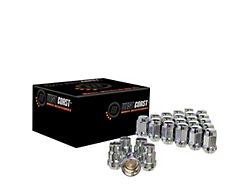 Chrome Acorn Lug Nuts; 1/2-20-Inch; Set of 24 (87-04 Dakota)