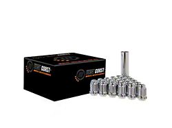 Chrome Acorn Spline Lug Nuts; 1/2-Inch x 20; Set of 20 (87-04 Dakota)