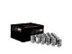 Chrome OE Style Lug Nuts; 9/16-18; Set of 24 (05-11 Dakota)