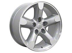 DG56 Silver 5-Lug Wheel; 20x9; 19mm Offset (05-11 Dakota)