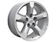 DG56 Silver 5-Lug Wheel; 20x9; 19mm Offset (05-11 Dakota)