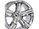 DG65 Chrome 5-Lug Wheel; 20x9; 19mm Offset (05-11 Dakota)