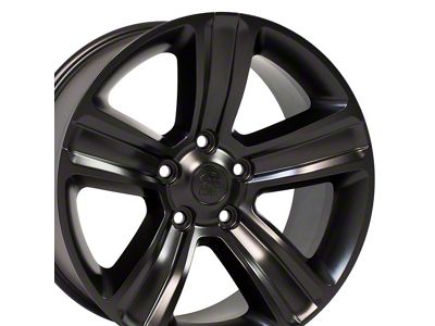 DG65 Gloss Black 5-Lug Wheel; 20x9; 19mm Offset (05-11 Dakota)