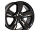 DG65 Gloss Black 5-Lug Wheel; 20x9; 19mm Offset (05-11 Dakota)