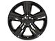 DG65 Gloss Black 5-Lug Wheel; 20x9; 19mm Offset (05-11 Dakota)