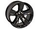 DG65 Gloss Black 5-Lug Wheel; 20x9; 19mm Offset (05-11 Dakota)