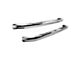 E-Series 3-Inch Nerf Side Step Bars; Stainless Steel (05-11 Dakota Quad/Crew Cab)