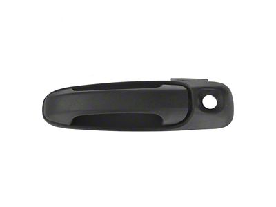 Exterior Door Handle; Front Driver Side; Textured Black (05-11 Dakota w/ Lock Provision)