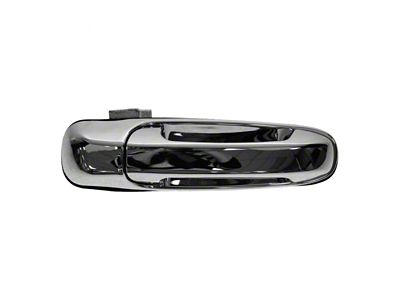 Exterior Door Handle; Front Passenger Side; Chrome (05-11 Dakota w/o Lock Provision)