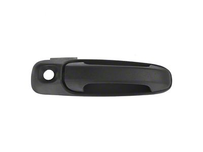 Exterior Door Handle; Front Passenger Side; Textured Black (05-11 Dakota w/ Lock Provision)