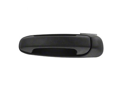 Exterior Door Handle; Rear Driver Side; Textured Black (05-11 Dakota Crew Cab)