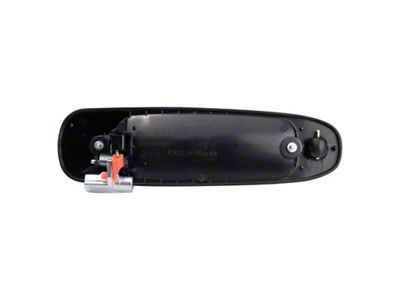 Exterior Door Handle; Rear Passenger Side; Black (05-11 Dakota Quad Cab, Crew Cab)