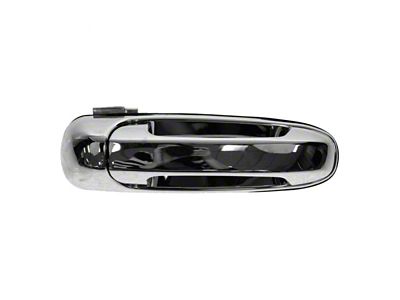 Exterior Door Handle; Rear Passenger Side; Chrome (05-11 Dakota)