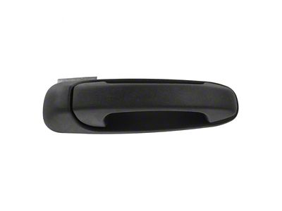 Exterior Door Handle; Rear Passenger Side; Textured Black (05-11 Dakota Crew Cab)