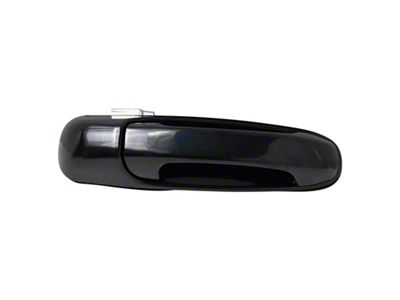 Exterior Door Handles; Front; Black (05-11 Dakota w/o Passenger Side Lock Provision)