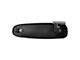 Exterior Door Handles; Front and Rear; Textured Black (05-11 Dakota Crew Cab w/ Passenger Side Lock)