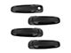 Exterior Door Handles; Front and Rear; Textured Black (05-11 Dakota Crew Cab w/o Passenger Side Lock)