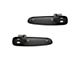 Exterior Door Handles; Front; Textured Black (05-11 Dakota w/ Lock Provision)