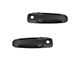 Exterior Door Handles; Front; Textured Black (05-11 Dakota w/ Lock Provision)