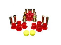 Front Control Arm Bushings; Red (97-04 4WD Dakota)