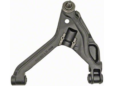 Front Lower Suspension Control Arm and Ball Joint Assembly; Driver Side (97-99 4WD Dakota)